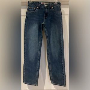 Boys 502 Regular Taper blue jeans